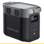 EcoFlow Delta 2 Power Station 1024Wh LiFePO4, 1800W AC, 2200W Peak, Carga Solar/AC/Coche, 6 Salidas, Bluetooth/WiFi, Negro - EU