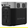 EcoFlow Delta 2 Power Station 1024Wh LiFePO4, 1800W AC, 2200W Peak, Carga Solar/AC/Coche, 6 Salidas, Bluetooth/WiFi, Negro - EU
