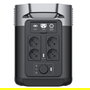 EcoFlow Delta 2 Power Station 1024Wh LiFePO4, 1800W AC, 2200W Peak, Carga Solar/AC/Coche, 6 Salidas, Bluetooth/WiFi, Negro - EU