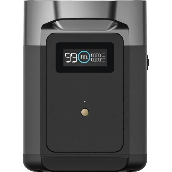 Ecoflow Generador Eléctrico Portátil DELTA 2, 1024Wh, 1800W (2700W Sobretensión), 4 Salidas AC