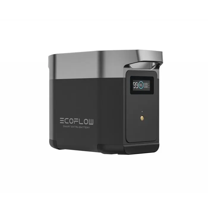 Ecoflow Generador Eléctrico Portátil DELTA 2, 1024Wh, 1800W (2700W Sobretensión), 4 Salidas AC