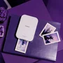 Canon Zoemini 2 - Impresora de fotos portátil ZINK sin tinta, Bluetooth, 313 x 500 DPI, tamaño de impresión 2" x 3" (5x7.6 cm), color blanco