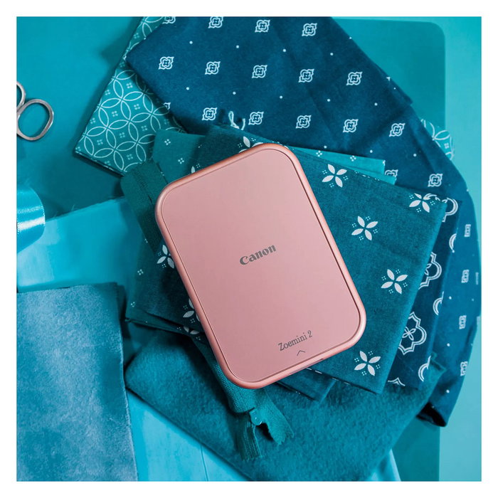 Canon ZOEmini 2 Impresora Fotográfica Inalámbrica Portátil Mini, color rosé gold