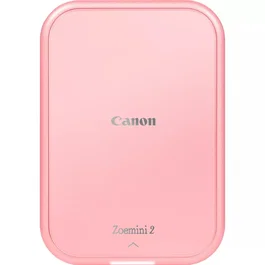 Canon Zoemini 2 Impresora de Fotos Portátil ZINK (Sin Tinta) con Batería, Bluetooth, Resolución 313 x 500 DPI para Fotos 2" x 3" (5x7.6 cm), Color Rosa