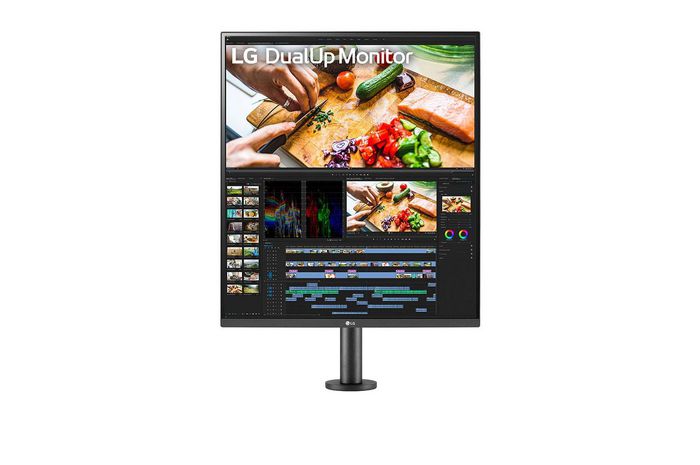 LG DualUp Ergo 28MQ780-B Monitor SDQHD 27.6 pulgadas Negro