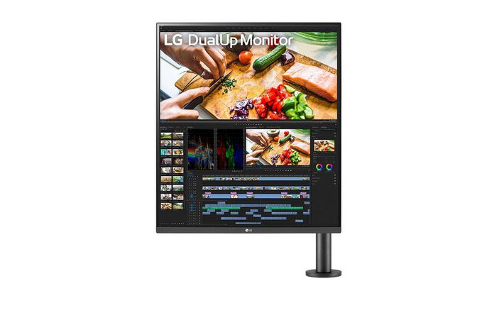 LG DualUp Ergo 28MQ780-B Monitor SDQHD 27.6 pulgadas Negro