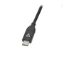 V7 V7UCVGA-2M Cable Adaptador VGA (D-Sub) a USB Tipo C, 2m, Plug and Play, WUXGA 1920x1200 a 60Hz, Negro
