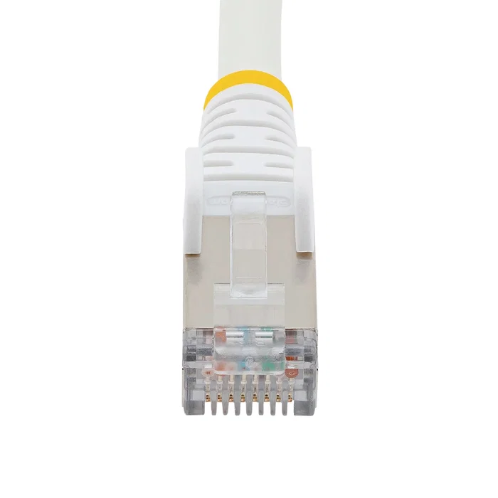 StarTech Cable Ethernet Cat6a S/FTP 1 m Blanco, PoE++ 100W, RJ45 Snagless