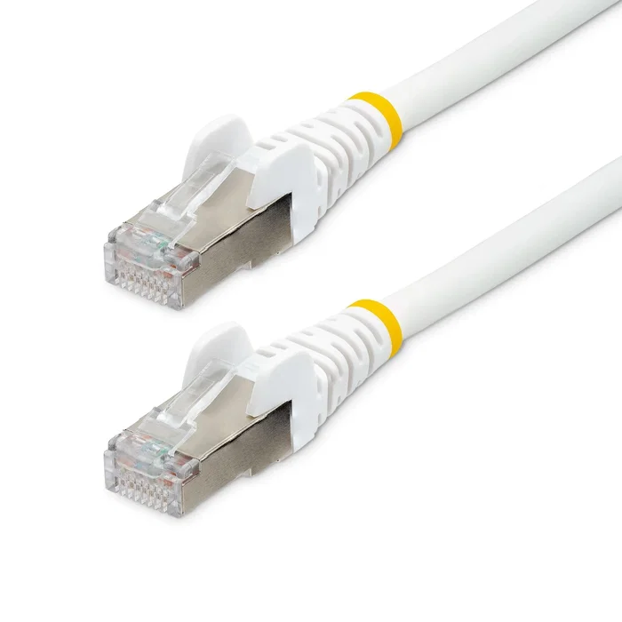 StarTech.com Cable de Red Ethernet CAT6a 5m Blanco LSZH 10GbE 500MHz PoE++ 100W Snagless sin Pestillo S/FTP RJ-45 StarTech.com Cable de Red Ethernet CAT6a 5m Blanco LSZH 10GbE 500MHz PoE++ 100W Snagless sin Pestillo S/FTP RJ-45