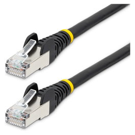 StarTech Cable Ethernet Cat6a S/FTP 3m Negro Snagless RJ-45