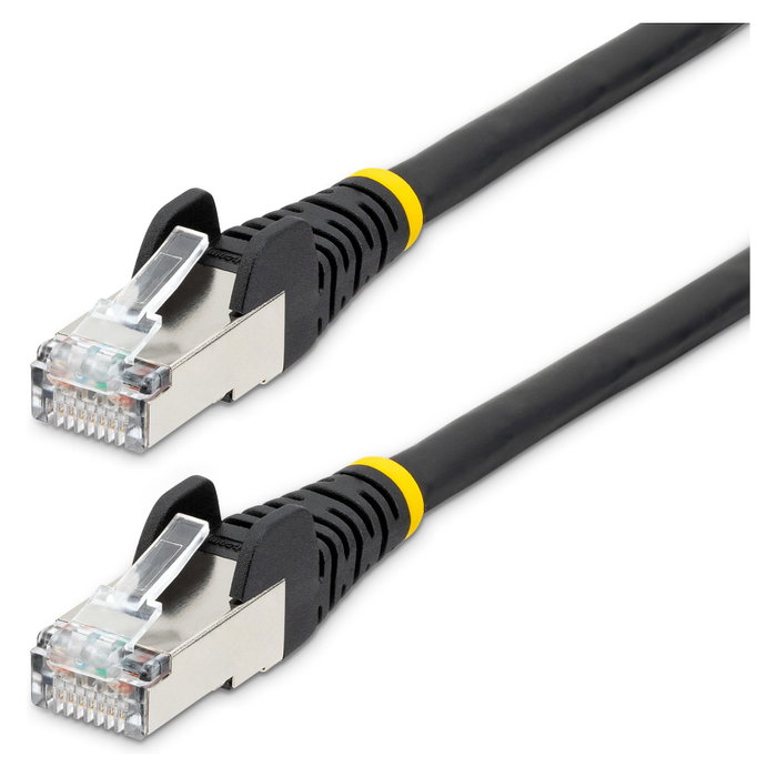 StarTech.com Cable de Red Ethernet Cat6a 3m Negro S/FTP LSZH