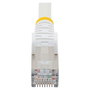 Startech Cable de Red Ethernet Cat6a 3 Metros, Blindado (STP), 10 Gbps, Blanco