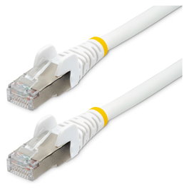Startech Cable de Red Ethernet Cat6a 3 Metros, Blindado (STP), 10 Gbps, Blanco
