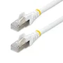 StarTech.com NLWH-2M-CAT6A-PATCH Cable de Red Ethernet Cat6a S/FTP (S-STP) Blindado 10Gbps 500MHz PoE++ 100W LSZH 2 m Blanco