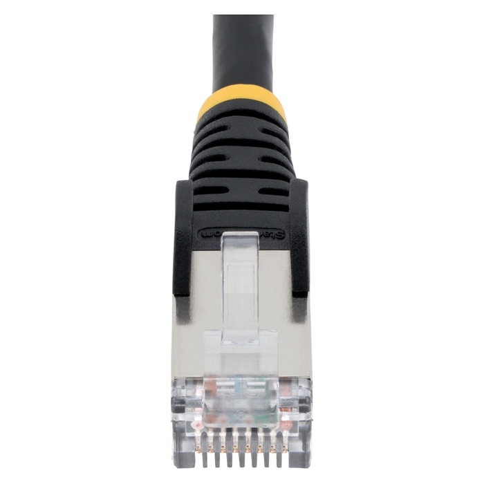 StarTech.com Cable de Red Ethernet CAT6a de 5m Negro LSZH Snagless