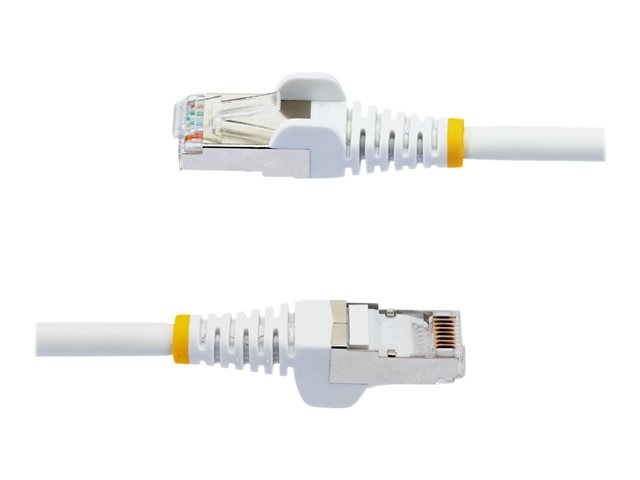 Startech Cable de Red Ethernet 1.5m Cat6a 10Gbps RJ45 Blindado (STP) Blanco para Router, PC, Consola - Alta Velocidad Startech Cable de Red Ethernet 1.5m Cat6a 10Gbps RJ45 Blindado (STP) Blanco para Router, PC, Consola - Alta Velocidad