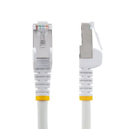 Startech NLWH-50C Cable de Parcheo de Red Cat6a 0.5m Blindado S/FTP Blanco