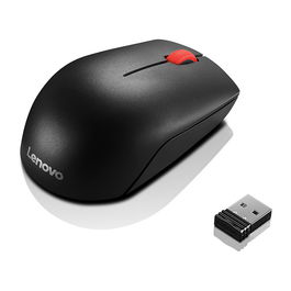 Lenovo Mouse ThinkPad Essential Black, 4Y50R20864 - Ratón óptico inalámbrico para portátil