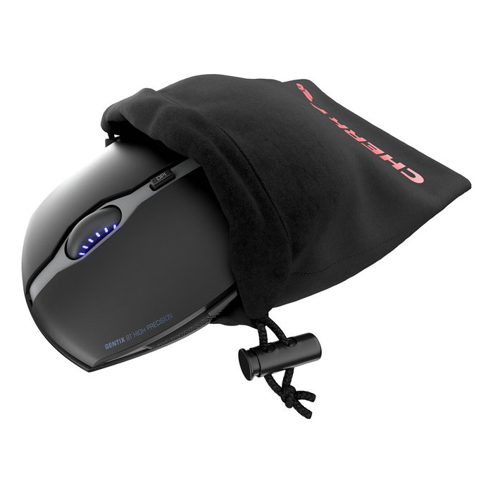 Cherry GENTIX BT Ratón Inalámbrico Óptico Bluetooth 2000 DPI Negro Ambidextro 7 Botones