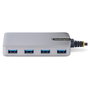 StarTech.com Hub USB-C a 4 Puertos USB-A 5Gbps Gris
