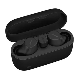 Jabra Evolve2 Buds USB-C MS con Wireless Charging Pad - Negro