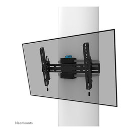 Neomounts Soporte de TV para columna WL35S-910BL16, inclinable, para pantallas de 40 a 75 pulgadas y hasta 50 kg, color negro, función antirrobo