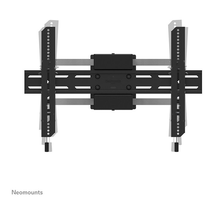 Neomounts Soporte de TV para columna WL35S-910BL16, inclinable, para pantallas de 40 a 75 pulgadas y hasta 50 kg, color negro, función antirrobo
