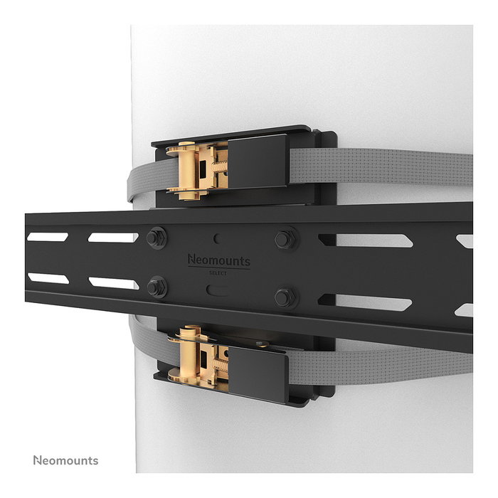 Neomounts Soporte de TV para columna WL35S-910BL16, inclinable, para pantallas de 40 a 75 pulgadas y hasta 50 kg, color negro, función antirrobo