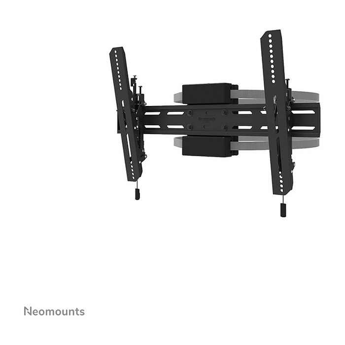 Neomounts Soporte de TV para columna WL35S-910BL16, inclinable, para pantallas de 40 a 75 pulgadas y hasta 50 kg, color negro, función antirrobo