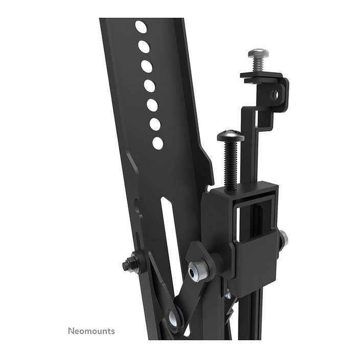 Neomounts Soporte de TV para columna WL35S-910BL16, inclinable, para pantallas de 40 a 75 pulgadas y hasta 50 kg, color negro, función antirrobo