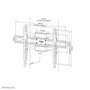 Newstar Soporte de TV de columna fijo WL30S-910BL16 para 40-75 pulgadas