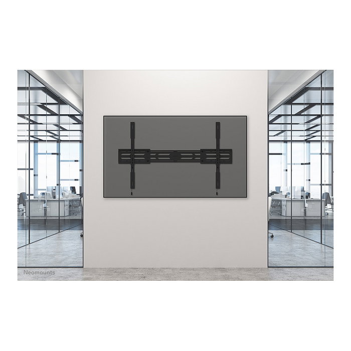 Neomounts WL30S-950BL19 Soporte de Pared Fijo para TV/Pantalla 55-115" (139-292 cm), 160 kg, VESA 1500x900, Bloqueable, Negro