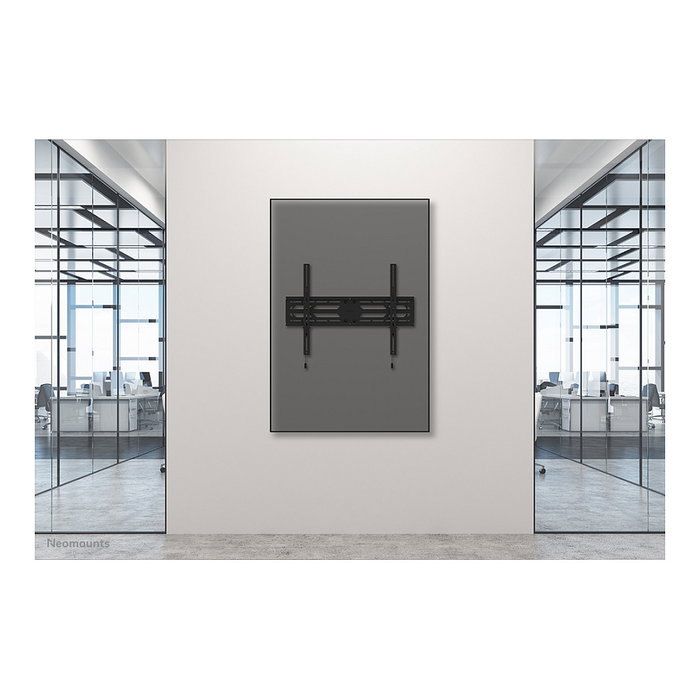 Neomounts WL30S-950BL19 Soporte de Pared Fijo para TV/Pantalla 55-115" (139-292 cm), 160 kg, VESA 1500x900, Bloqueable, Negro