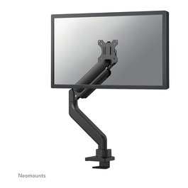 Neomounts DS70-450BL1 Soporte de Monitor para Escritorio, Brazo de Gas para Pantallas de 17 a 42 Pulgadas, Carga 15 kg, Ajuste de Altura e Inclinación, Color Negro