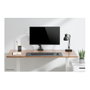 Neomounts DS70-450BL1 Soporte de Monitor para Escritorio, Brazo de Gas para Pantallas de 17 a 42 Pulgadas, Carga 15 kg, Ajuste de Altura e Inclinación, Color Negro