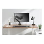Neomounts DS70-450BL1 Soporte de Monitor para Escritorio, Brazo de Gas para Pantallas de 17 a 42 Pulgadas, Carga 15 kg, Ajuste de Altura e Inclinación, Color Negro