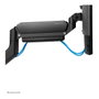 Neomounts DS70-450BL1 Soporte de Monitor para Escritorio, Brazo de Gas para Pantallas de 17 a 42 Pulgadas, Carga 15 kg, Ajuste de Altura e Inclinación, Color Negro