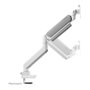 Neomounts DS70-450WH1 Brazo de Monitor Full-Motion para Pantallas de 17 a 42 Pulgadas (43-107 cm), Soporte de Gas, Carga 15 kg, Montaje Pinza/Atornillado, Blanco