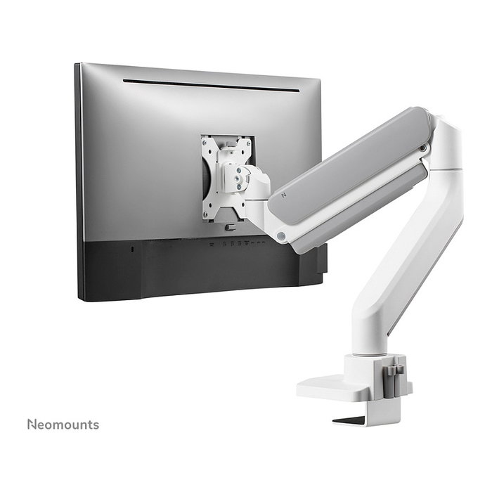 Neomounts DS70-450WH1 Brazo de Monitor Full-Motion para Pantallas de 17 a 42 Pulgadas (43-107 cm), Soporte de Gas, Carga 15 kg, Montaje Pinza/Atornillado, Blanco Neomounts DS70-450WH1 Brazo de Monitor Full-Motion para Pantallas de 17 a 42 Pulgadas (43-107 cm), Soporte de Gas, Carga 15 kg, Montaje Pinza/Atornillado, Blanco