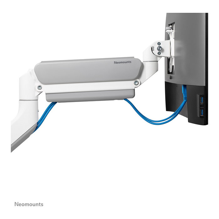Neomounts DS70-450WH1 Brazo de Monitor Full-Motion para Pantallas de 17 a 42 Pulgadas (43-107 cm), Soporte de Gas, Carga 15 kg, Montaje Pinza/Atornillado, Blanco Neomounts DS70-450WH1 Brazo de Monitor Full-Motion para Pantallas de 17 a 42 Pulgadas (43-107 cm), Soporte de Gas, Carga 15 kg, Montaje Pinza/Atornillado, Blanco