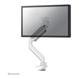 Neomounts DS70-450WH1 Brazo de Monitor Full-Motion para Pantallas de 17 a 42 Pulgadas (43-107 cm), Soporte de Gas, Carga 15 kg, Montaje Pinza/Atornillado, Blanco