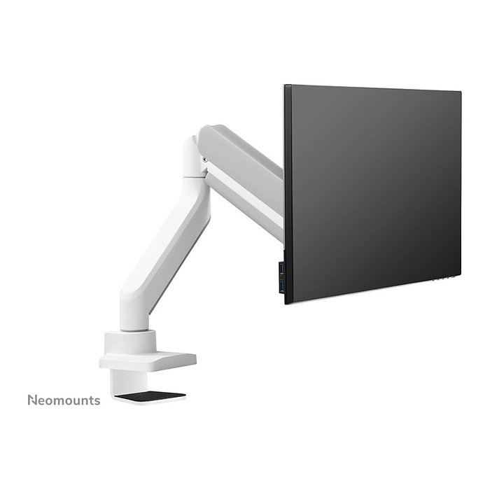 Neomounts DS70-450WH1 Brazo de Monitor Full-Motion para Pantallas de 17 a 42 Pulgadas (43-107 cm), Soporte de Gas, Carga 15 kg, Montaje Pinza/Atornillado, Blanco Neomounts DS70-450WH1 Brazo de Monitor Full-Motion para Pantallas de 17 a 42 Pulgadas (43-107 cm), Soporte de Gas, Carga 15 kg, Montaje Pinza/Atornillado, Blanco