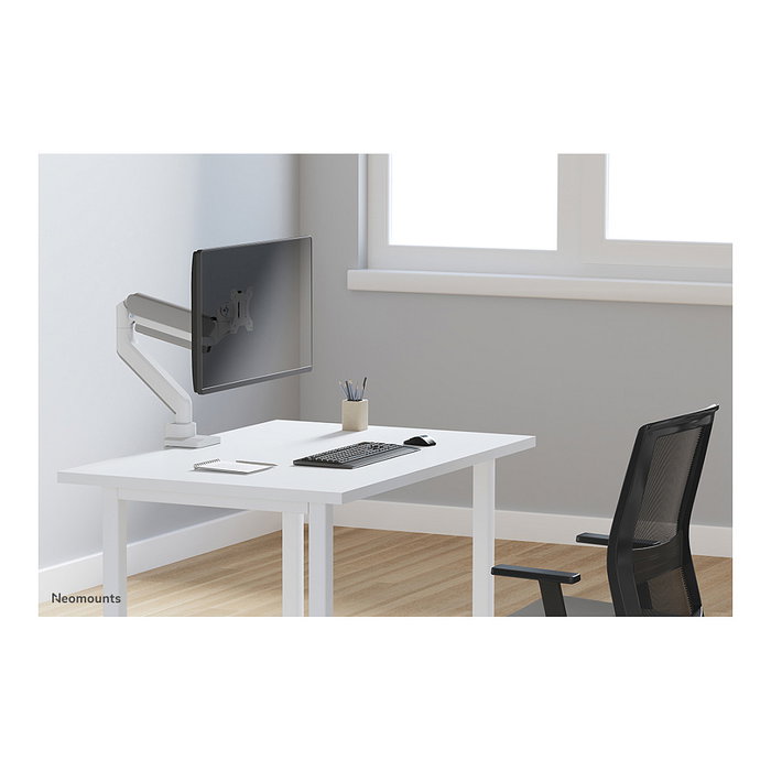 Neomounts DS70-450WH1 Brazo de Monitor Full-Motion para Pantallas de 17 a 42 Pulgadas (43-107 cm), Soporte de Gas, Carga 15 kg, Montaje Pinza/Atornillado, Blanco Neomounts DS70-450WH1 Brazo de Monitor Full-Motion para Pantallas de 17 a 42 Pulgadas (43-107 cm), Soporte de Gas, Carga 15 kg, Montaje Pinza/Atornillado, Blanco