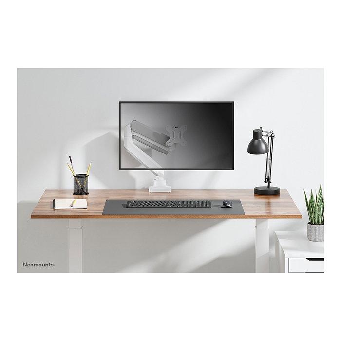 Neomounts DS70-450WH1 Brazo de Monitor Full-Motion para Pantallas de 17 a 42 Pulgadas (43-107 cm), Soporte de Gas, Carga 15 kg, Montaje Pinza/Atornillado, Blanco Neomounts DS70-450WH1 Brazo de Monitor Full-Motion para Pantallas de 17 a 42 Pulgadas (43-107 cm), Soporte de Gas, Carga 15 kg, Montaje Pinza/Atornillado, Blanco