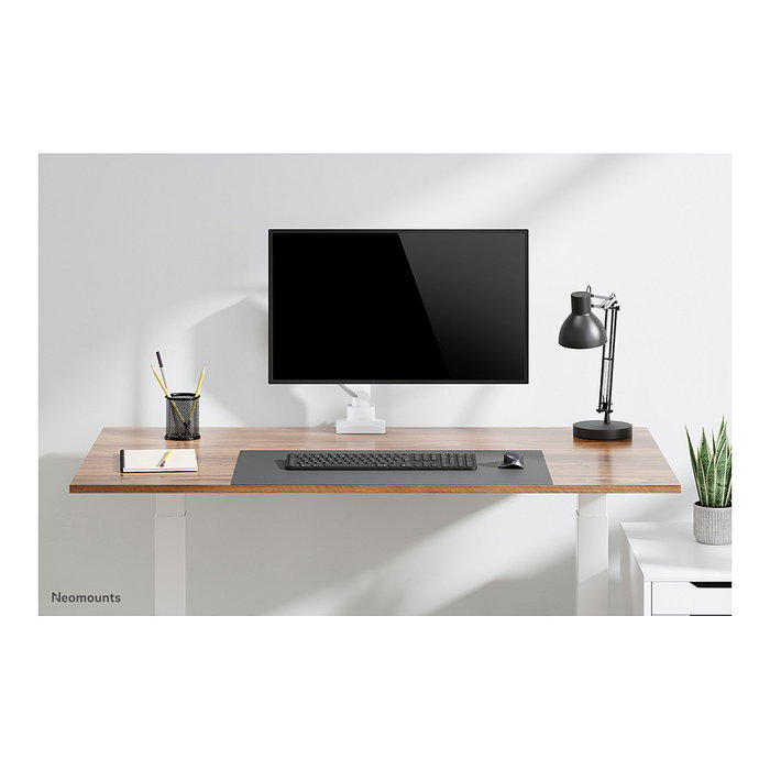 Neomounts DS70-450WH1 Brazo de Monitor Full-Motion para Pantallas de 17 a 42 Pulgadas (43-107 cm), Soporte de Gas, Carga 15 kg, Montaje Pinza/Atornillado, Blanco Neomounts DS70-450WH1 Brazo de Monitor Full-Motion para Pantallas de 17 a 42 Pulgadas (43-107 cm), Soporte de Gas, Carga 15 kg, Montaje Pinza/Atornillado, Blanco
