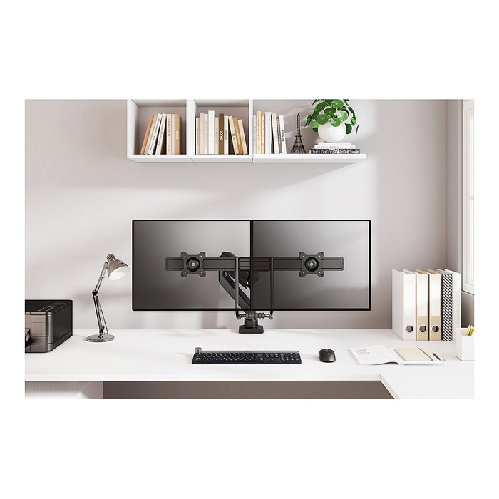 Neomounts DS75-450BL2 Brazo para Monitor de 17-32 Pulgadas, Resorte de Gas, Negro