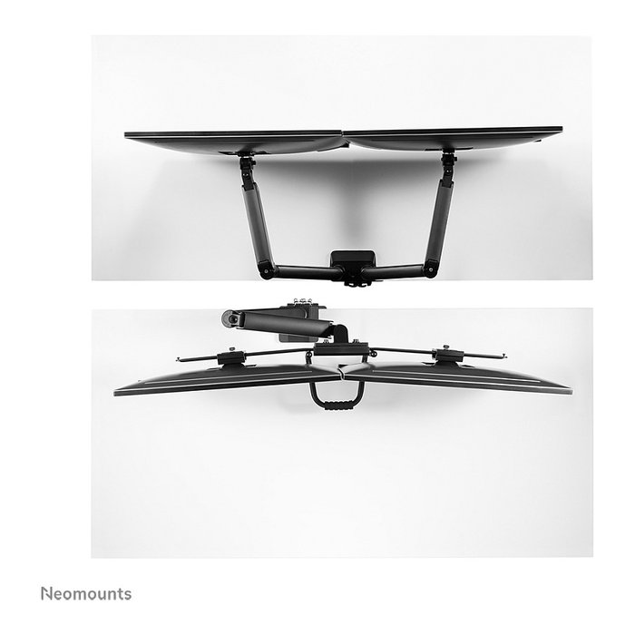 Neomounts DS75-450BL2 Brazo para Monitor de 17-32 Pulgadas, Resorte de Gas, Negro