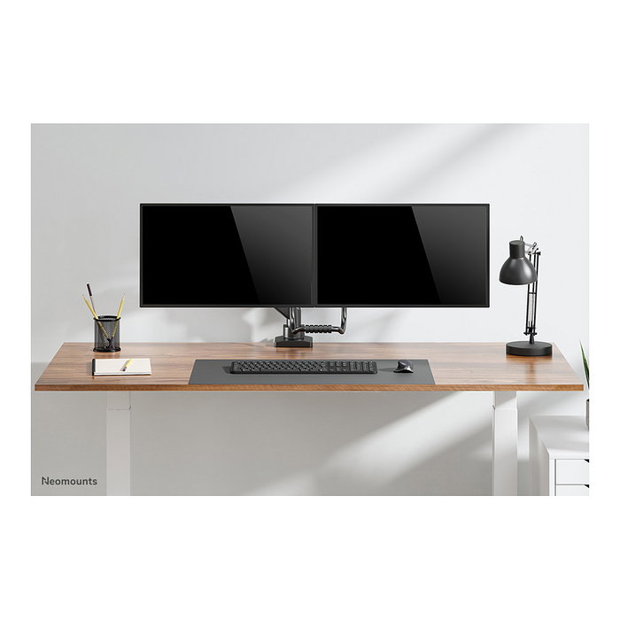 Neomounts DS75-450BL2 Brazo para Monitor de 17-32 Pulgadas, Resorte de Gas, Negro