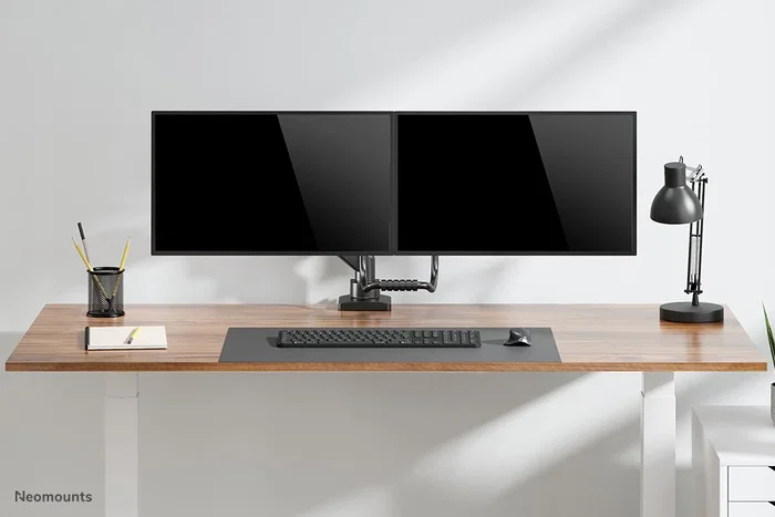 Neomounts DS75-450BL2 Soporte Dual para Monitores de 17-32 Pulgadas Neomounts DS75-450BL2 Soporte Dual para Monitores de 17-32 Pulgadas