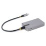 Startech Hub USB-C 5 en 1 con 3 Puertos USB 3.2 Gen 1 y Ethernet Gigabit - Gris